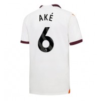 Dres Manchester City Nathan Ake #6 Gostujuci 2023-24 Kratak Rukav